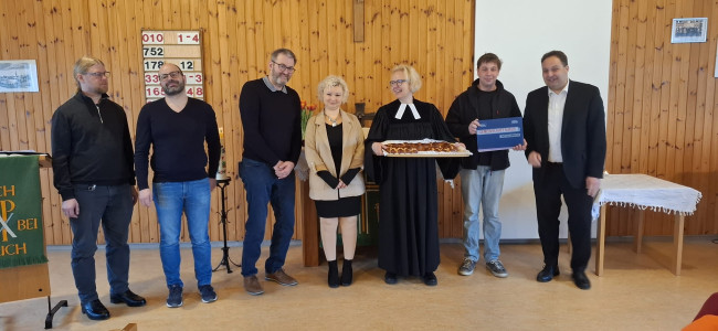 Mitglieder des Kirchenvorstandes und des Vereins