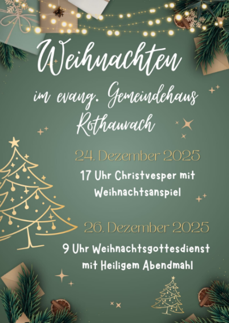 Gottesdienst in Rothaurach