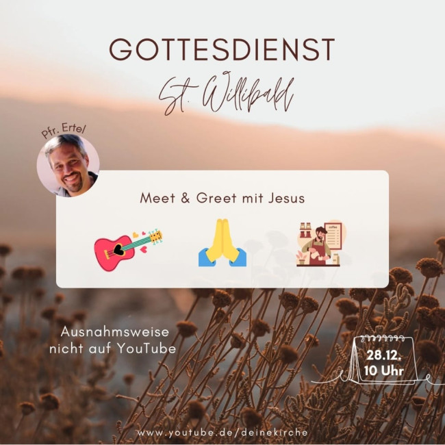 Gottesdienst am Sonntag