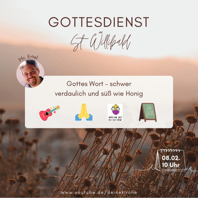 Gottesdienst am 08. Februar