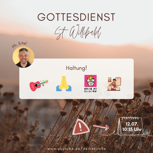 Gottesdienst am Sonntag