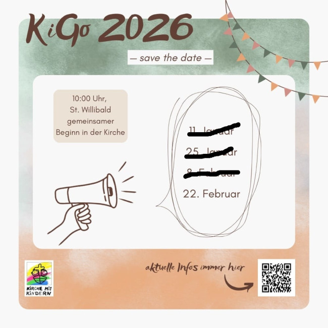 Kindergottesdienst am 22. Februar 10:00 Uhr